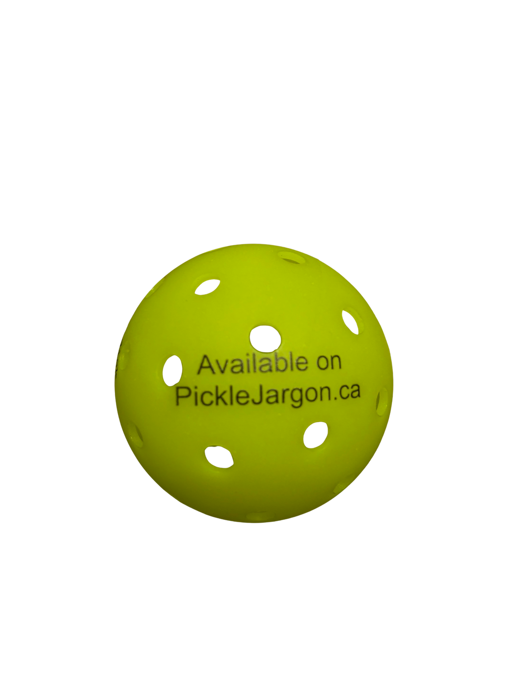 Custom Pickleball (Text)