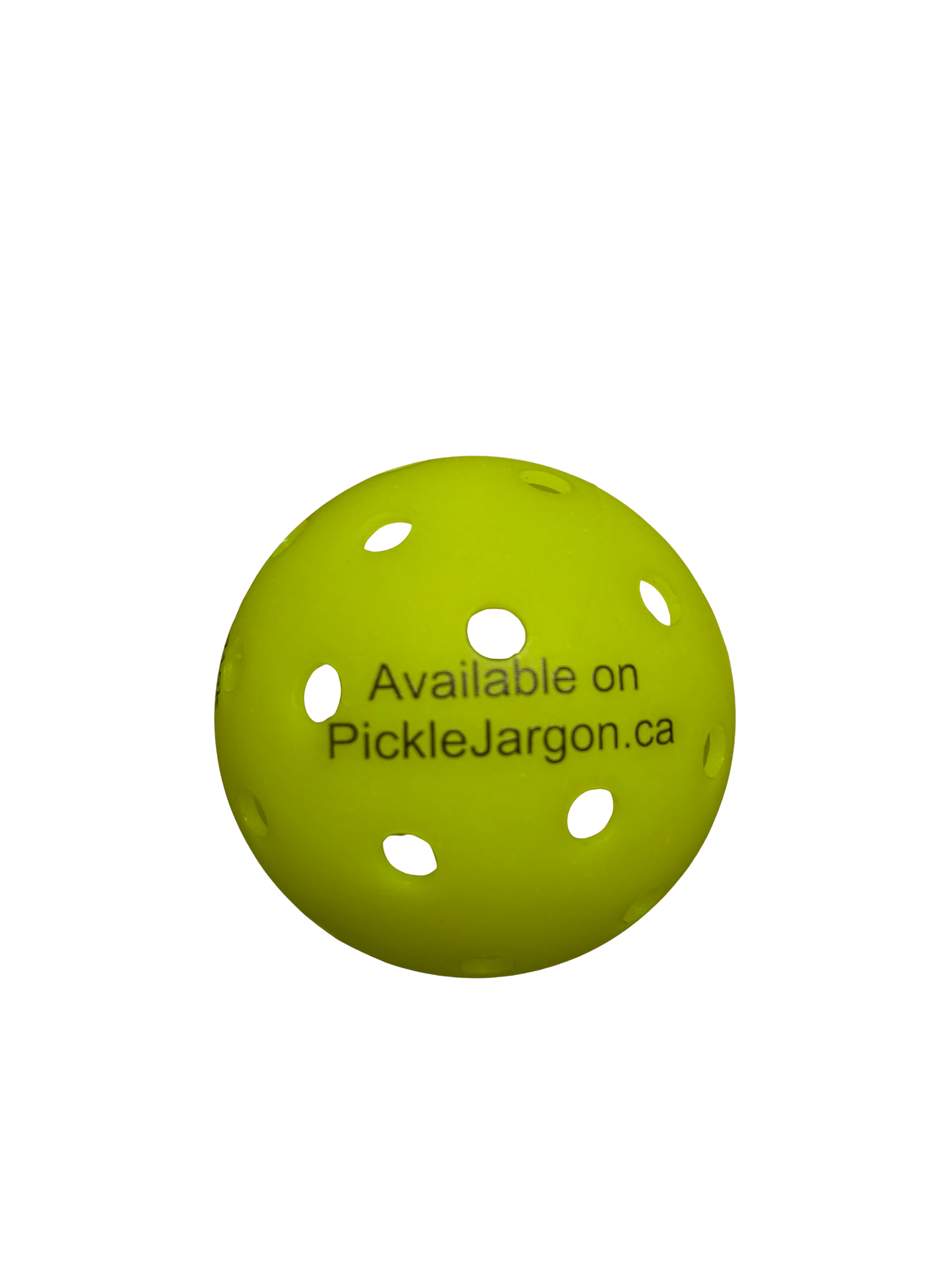 Custom Pickleball (Text)