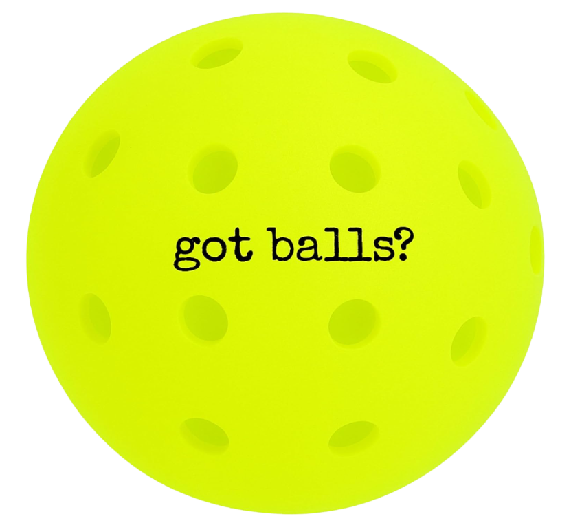 pickle jargon™ Pickleball Balls (got balls?)