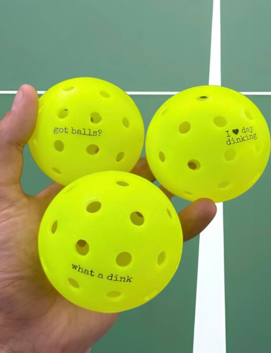 pickle jargon™ Pickleball Balls (got balls?)