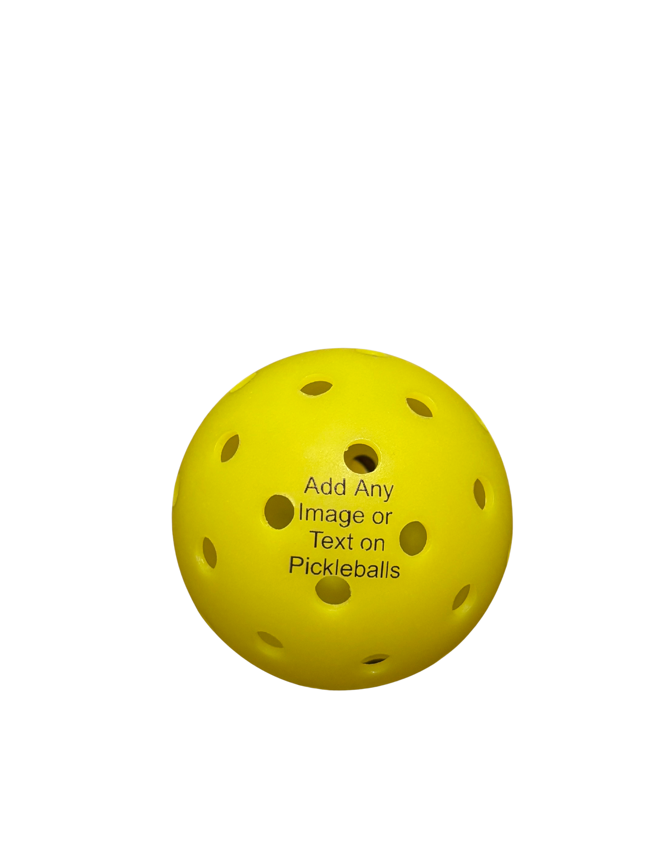 Custom Pickleballs (Text)