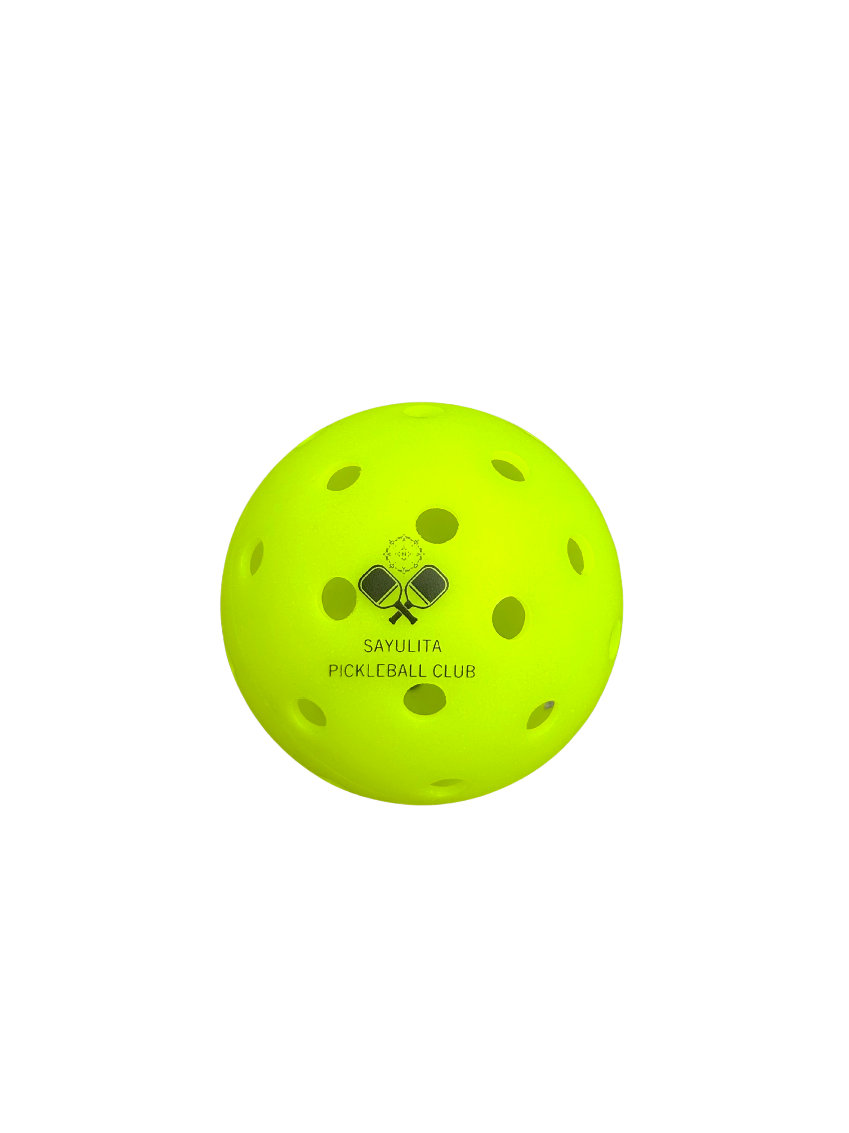 Custom Pickleball (Text)