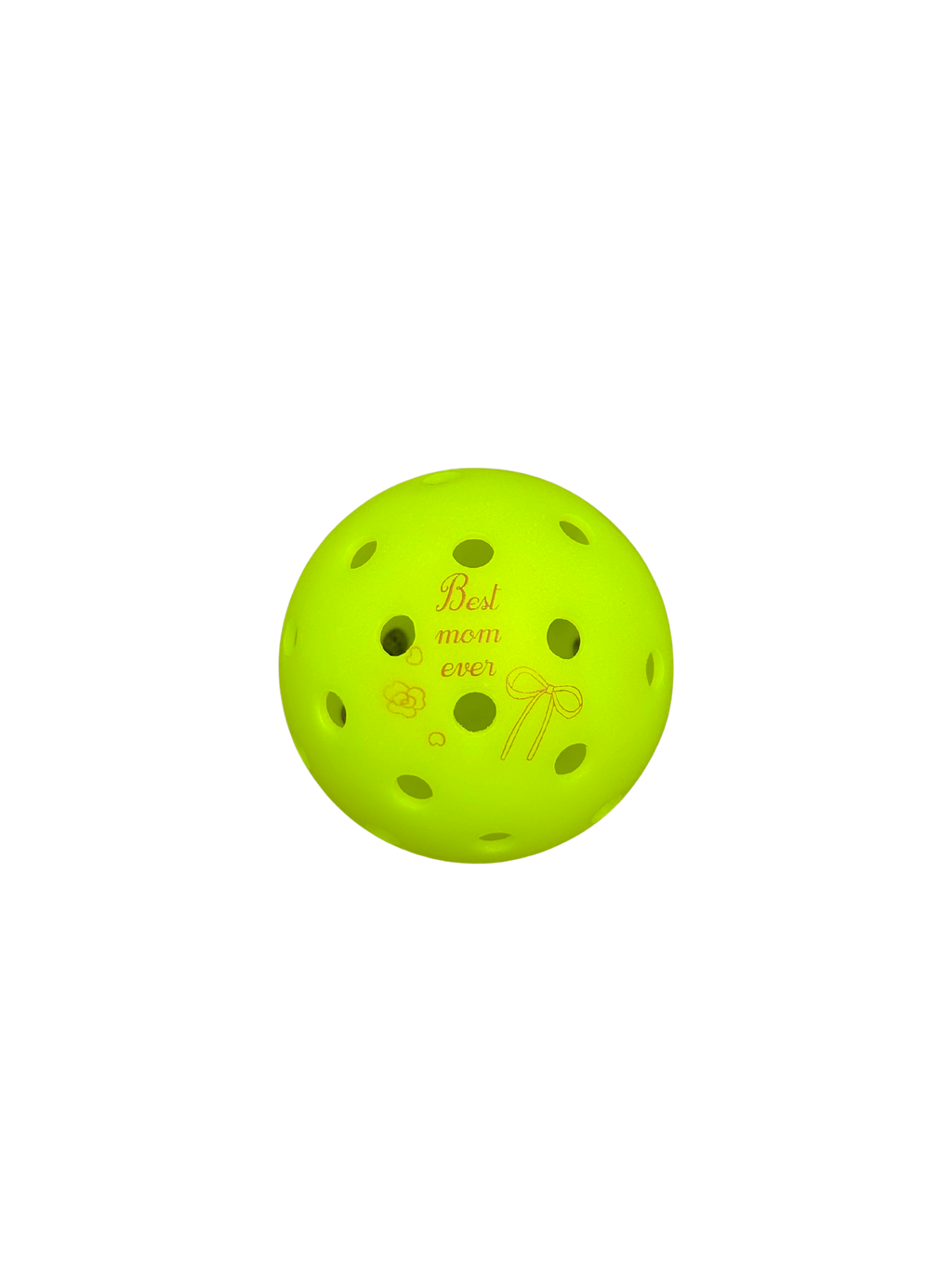 Custom Pickleball (Text)