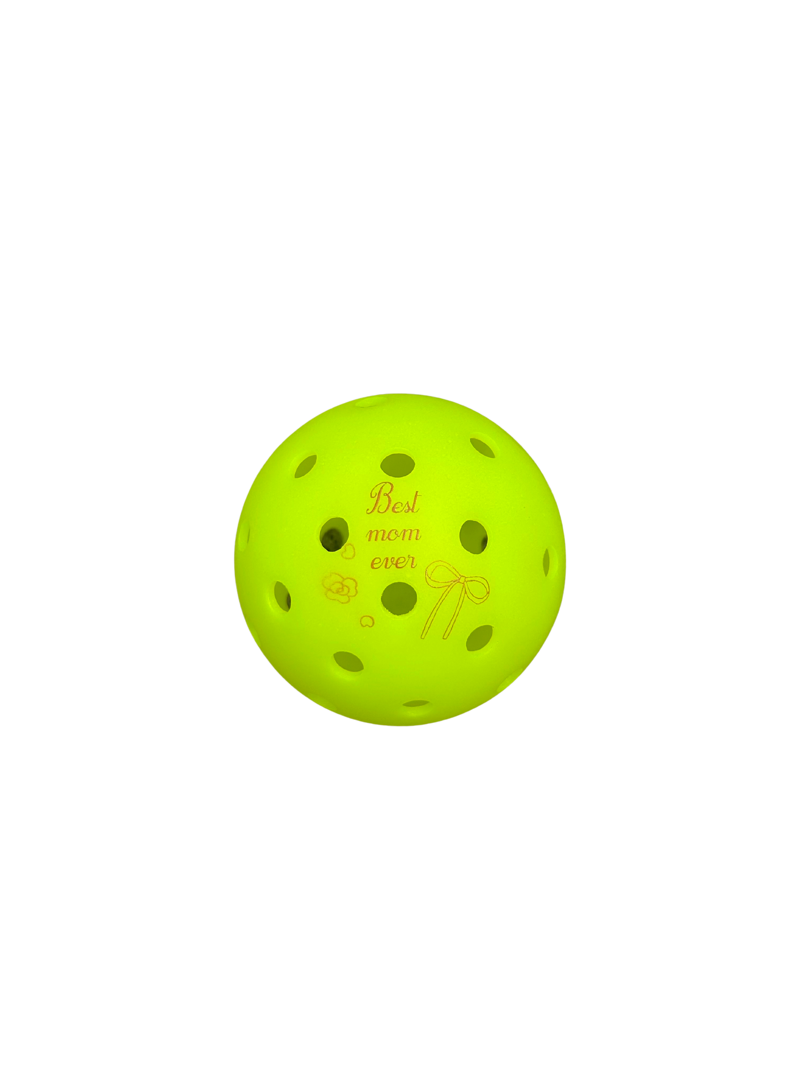 Custom Pickleball (Text)