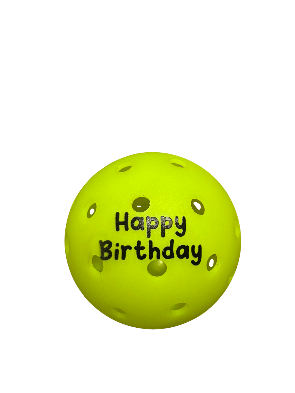 Custom Pickleball (Text)