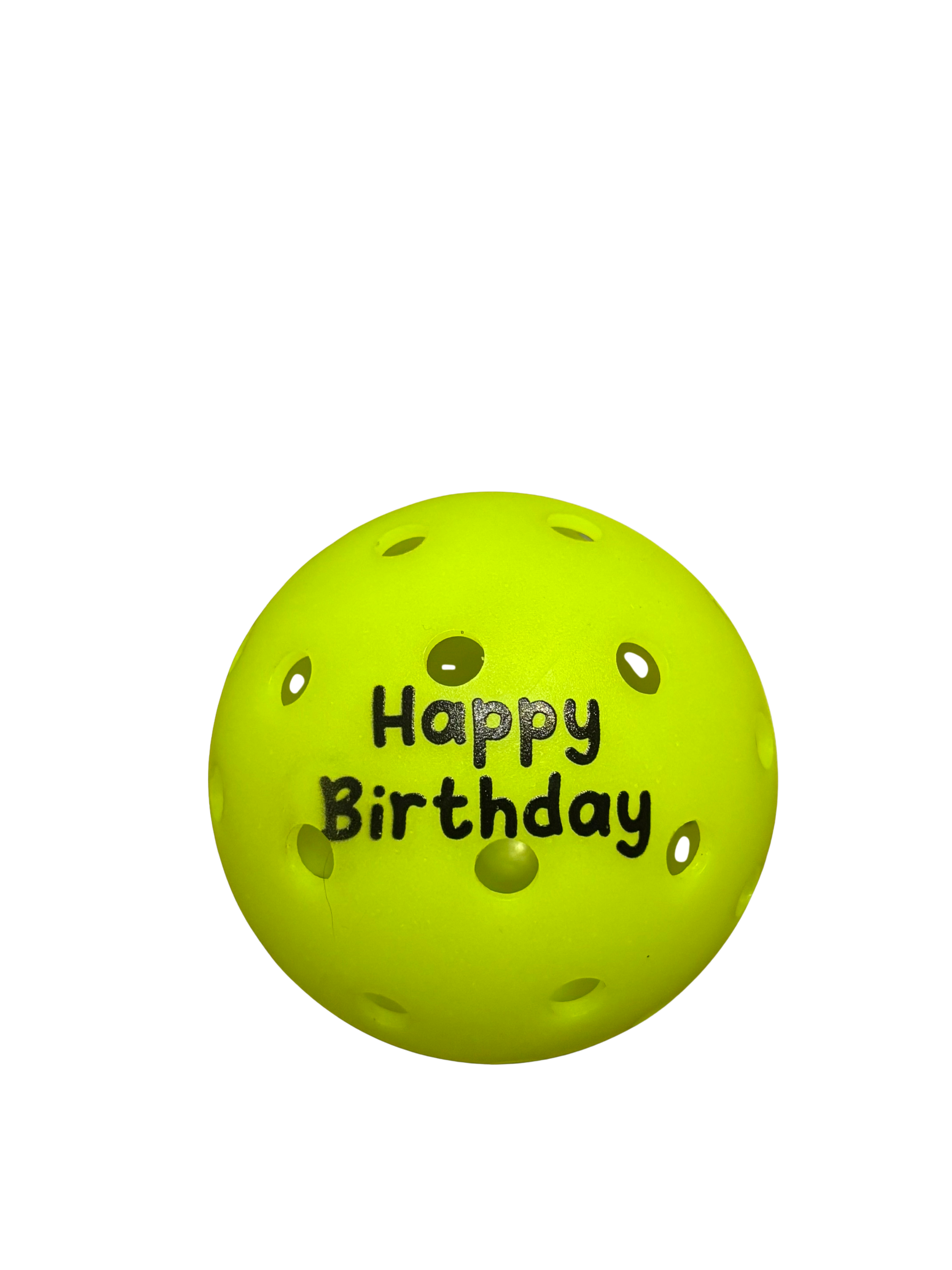 Custom Pickleball (Text)